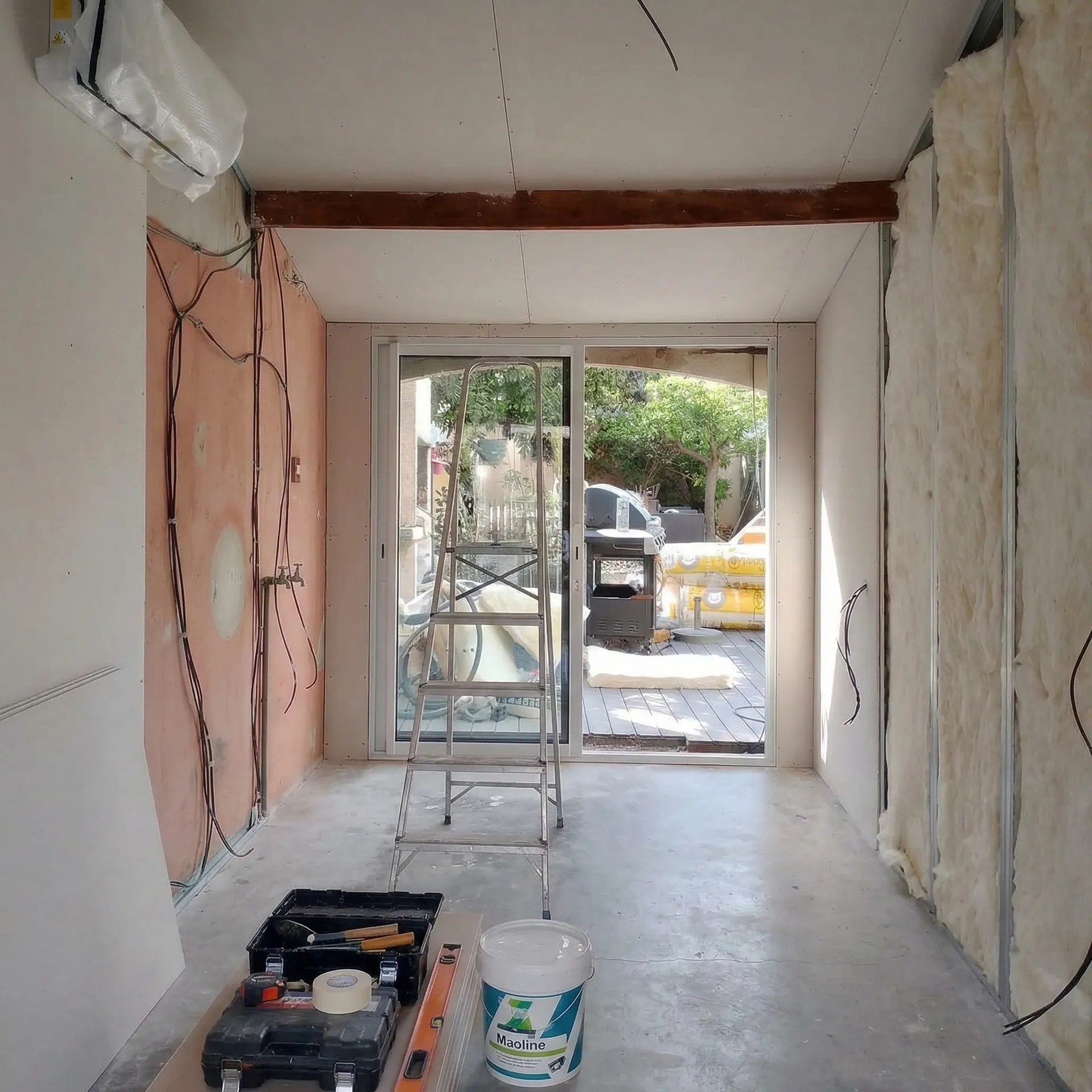 Séjour après rénovation