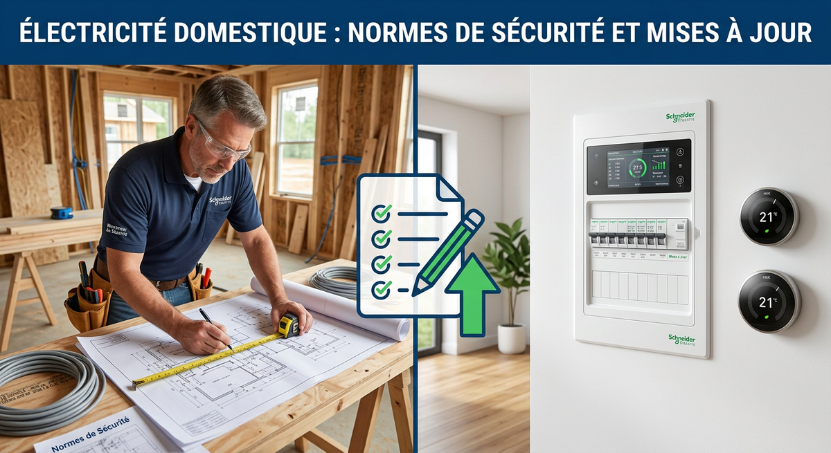 Électricité Domestique : Normes de Sécurité et Mises à Jour