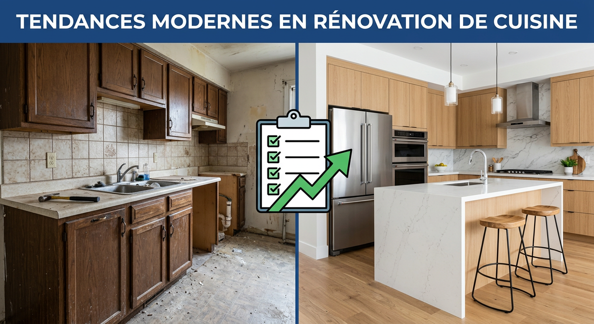 Tendances Modernes en Rénovation de Cuisine