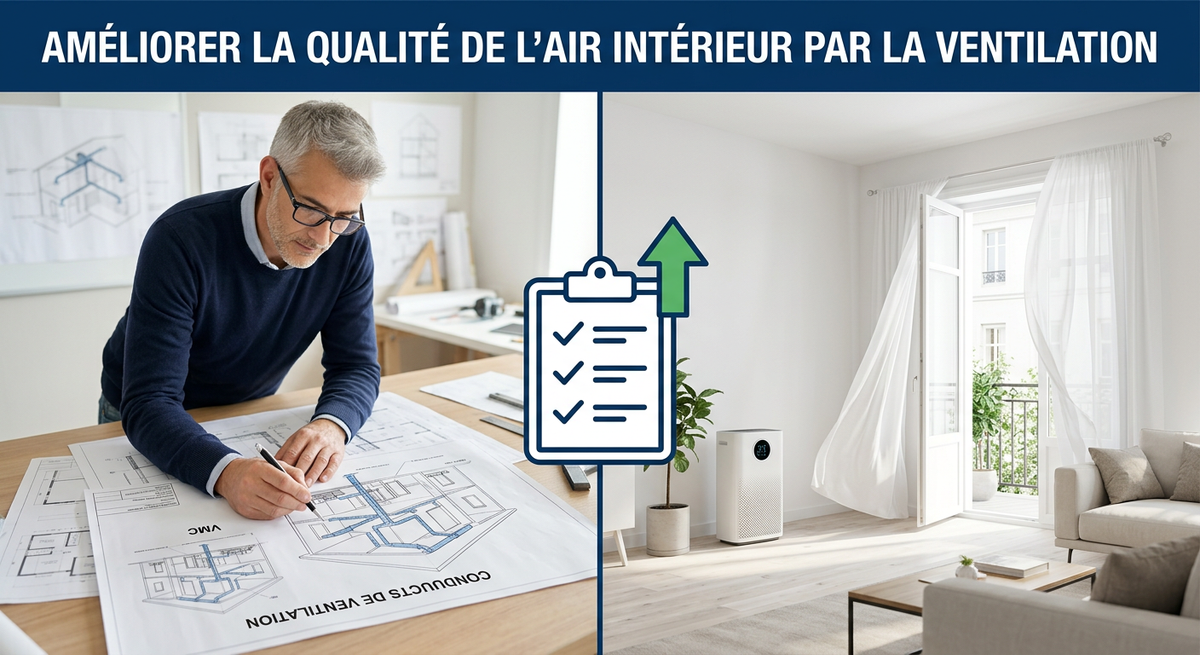 Améliorer la Qualité de l'Air Intérieur par la Ventilation