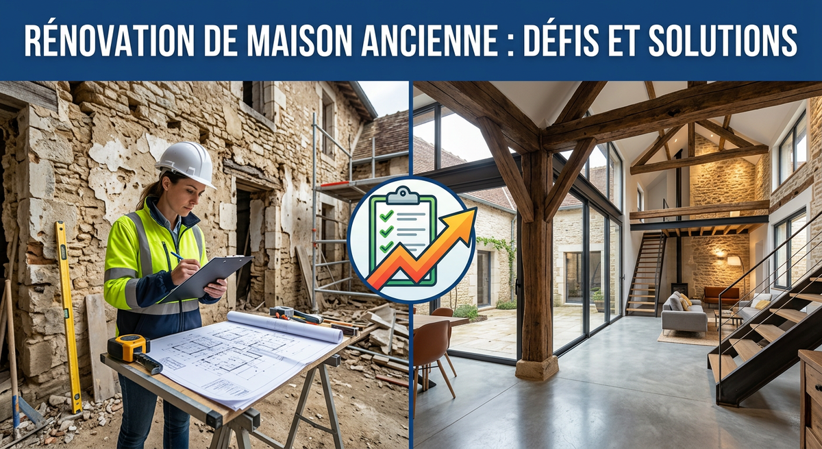 Rénovation de Maison Ancienne : Défis et Solutions