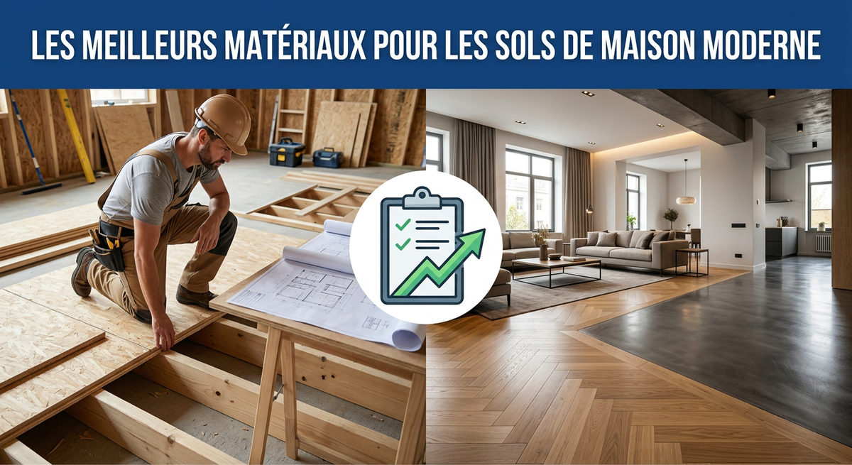 Les Meilleurs Matériaux pour les Sols de Maison Moderne